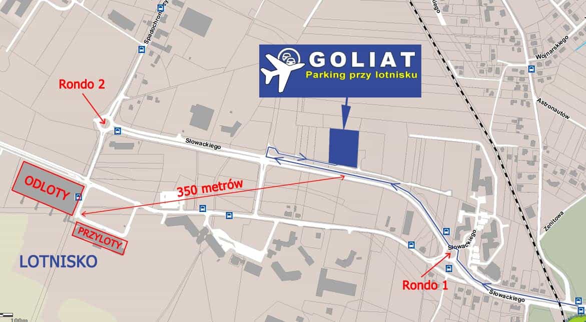 Zdjęcie Gdańsk Parking Lotnisko | Goliat