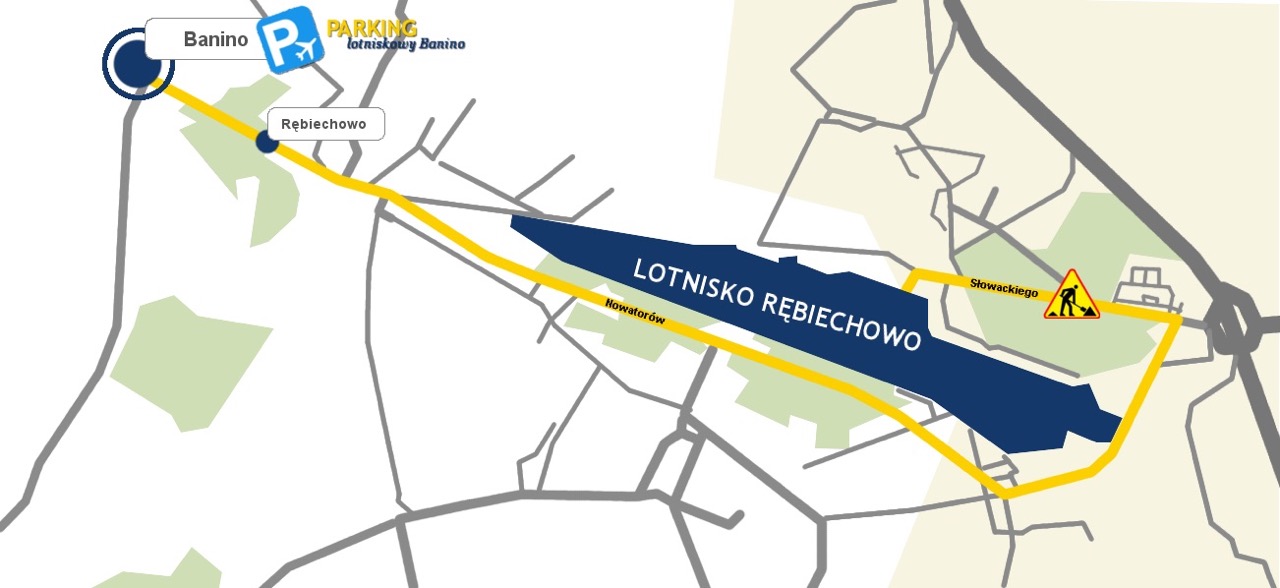 Zdjęcie Gdańsk Parking Lotnisko | Banino