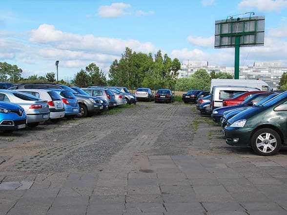 Zdjecie parkingu Sky Parking przy lotnisku w Gdańsku
