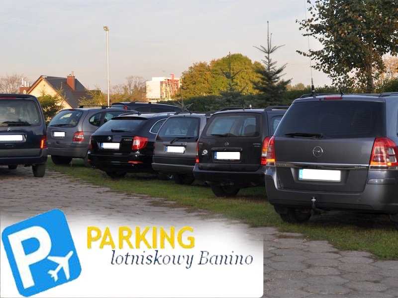 Parking Lotniskowy Banino - zdjęcie parkingu