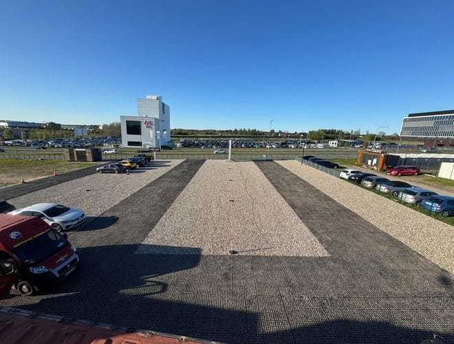 Odlotowy Parking Rębiechowo - lotnisko Gdańsk (GDN) - zdjęcie parkingu